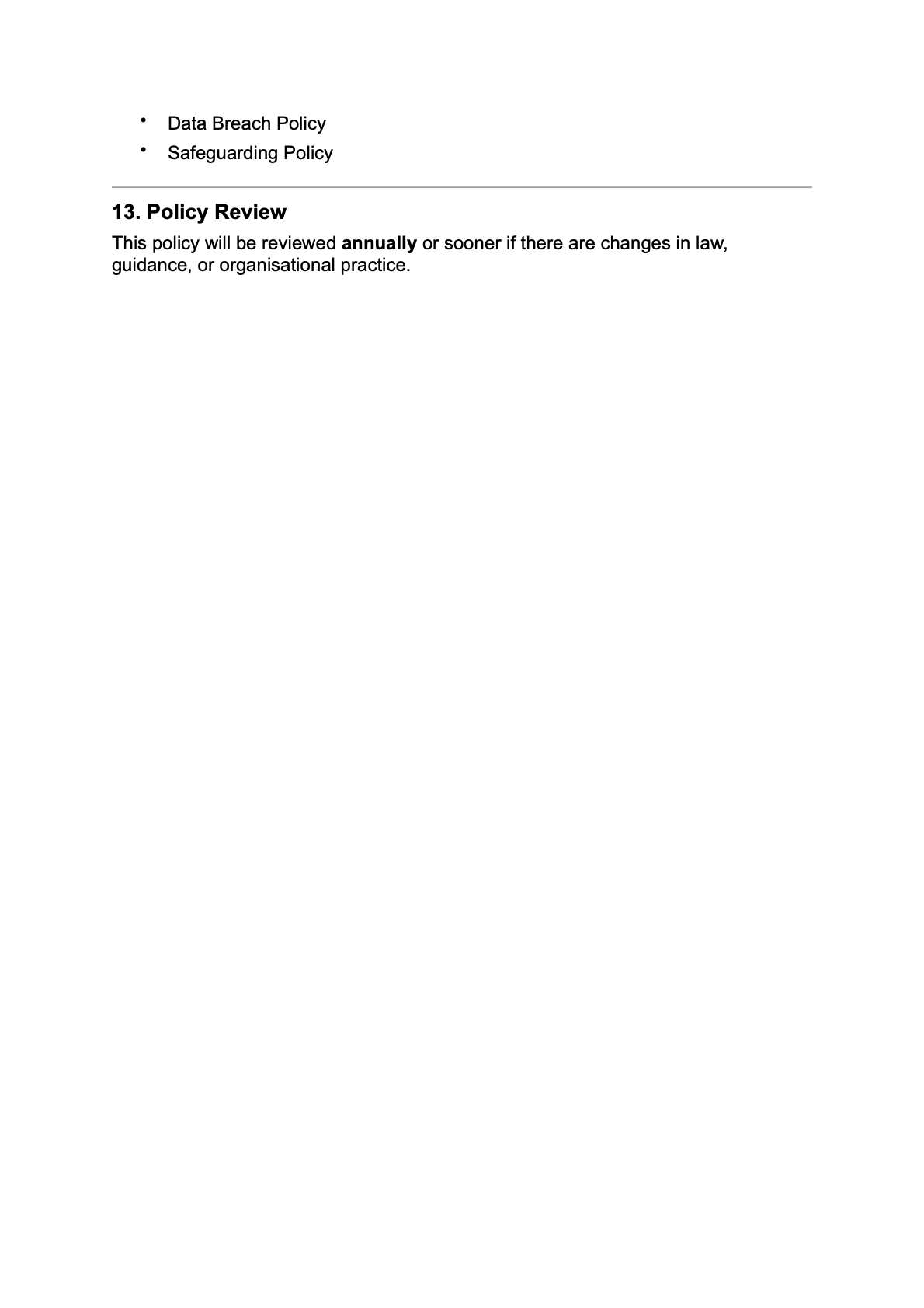 ToBe Confidentiality Policy 2025.5